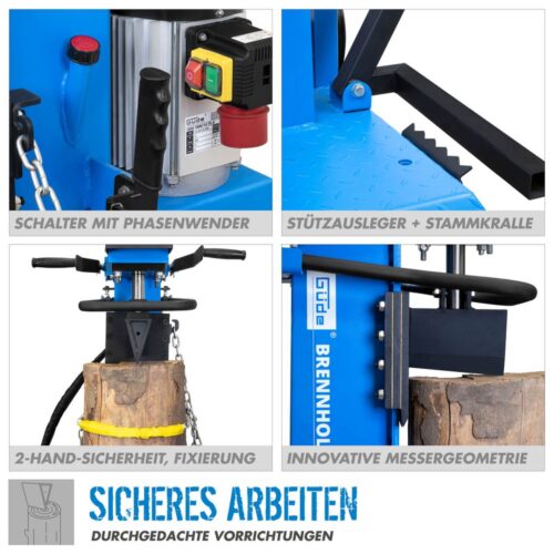 Цепачка за дърва GÜDE GHS 1000/14 TE-A / 02061 / 5