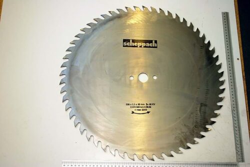 Циркулярен диск Ф500 x 30мм/56 зъба Scheppach 1