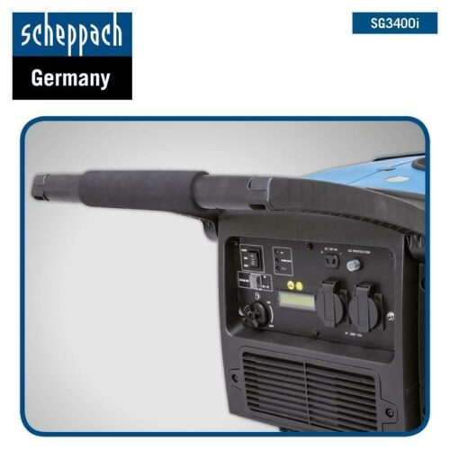 Инверторен Електрогенератор, 3400W, 5.1HP Scheppach SG3400i / 5906217901 / 2