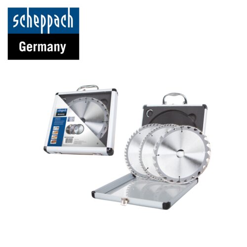 Комплект циркулярни дискове 3 броя / Scheppach 7901200715 / диаметър 210 мм 1