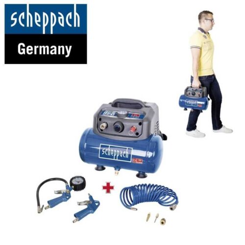 Компресор 1200W - 6L Scheppach HC06 / 5906132901 / 2