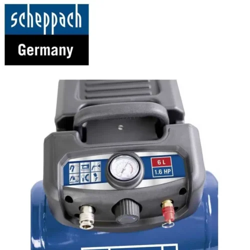 Компресор 1200W - 6L Scheppach HC06 / 5906132901 / 3