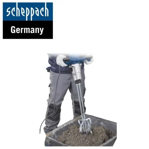 Електрически миксер за строителни разтвори Scheppach PM1800D / 5907802901 / 3