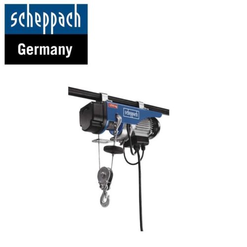 Телфер електрически 530W Scheppach HRS250 / 4906904000 / 1
