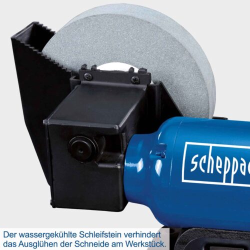 Настолен шмиргел за сухо и мокро заточване Scheppach BG200W / 5903105903 / 3