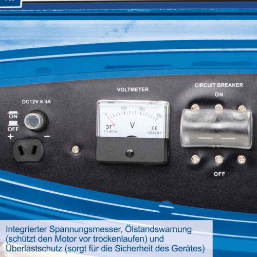 Електрогенератор, 5500W, Scheppach SG7100 / 5906219903 / 7