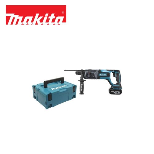 Акумулаторен перфоратор / Makita DHR241RFJ / 18V, 24 мм, SDS - Plus 3