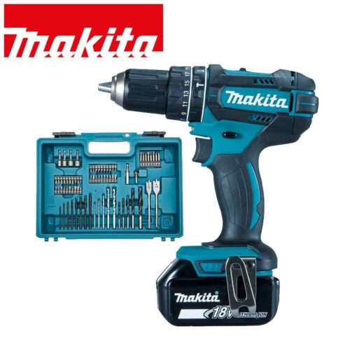 Акумулаторен ударен винтоверт 18 V / Makita DHP482RFX1 / 5