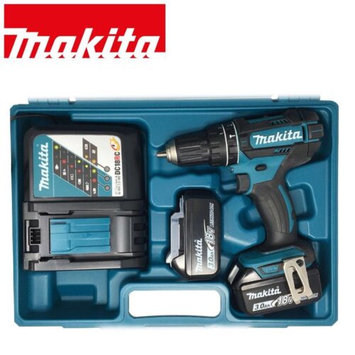 Акумулаторен ударен винтоверт 18 V / Makita DHP482RFX1 / 6