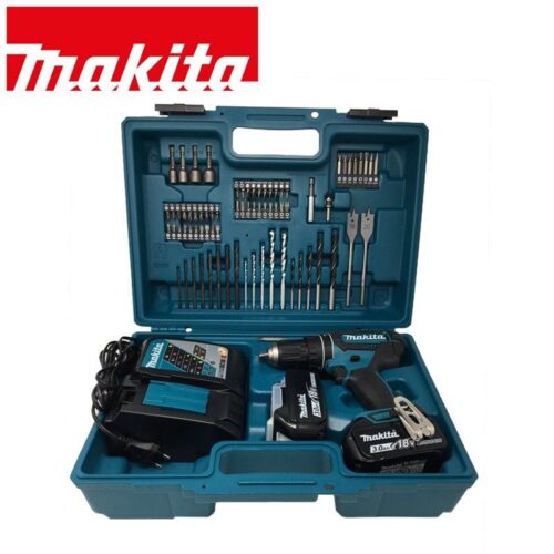 Акумулаторен ударен винтоверт 18 V / Makita DHP482RFX1 / 7