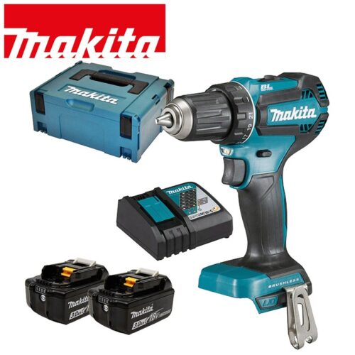 Акумулаторен винтоверт 18V / MAKITA DDF485RFJ / 2