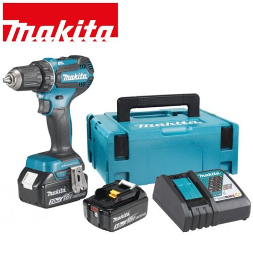 Акумулаторен винтоверт 18V / MAKITA DDF485RFJ / 1