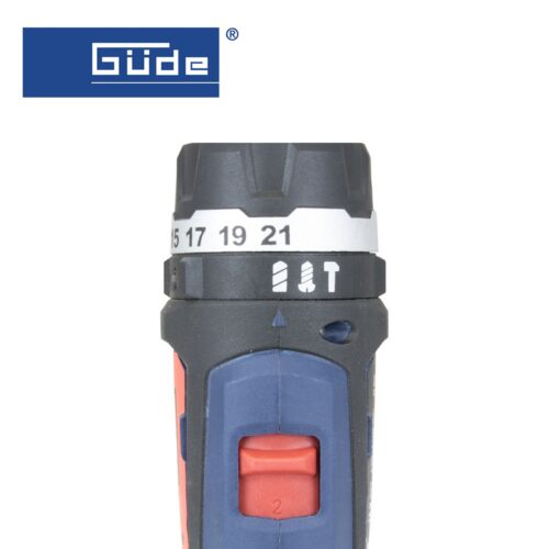 Акумулаторна бормашина - винтоверт, 12V / 2,0Ah, GUDE BS 12-201-20K / 58602 / 2