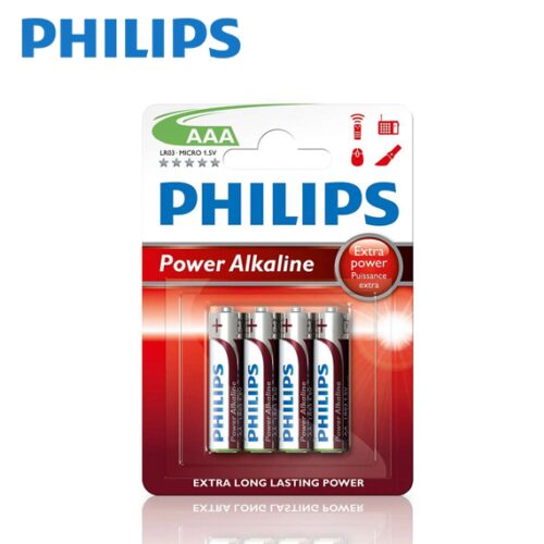 Алкални Батерии Philips AAA (LR03) 4бр. 1