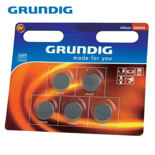 Батерии GRUNDIG CR2025 5 броя 1