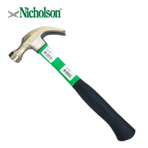 Чук с дръжка от фибростъкло и гумирана ръкохватка (500гр) / NICHOLSON NF16OZ / 1
