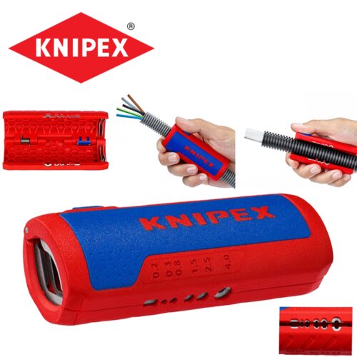 Инструмент за оголване на кабели / KNIPEX 902202SB / 2