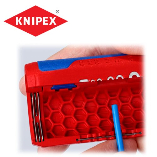 Инструмент за оголване на кабели / KNIPEX 902202SB / 3