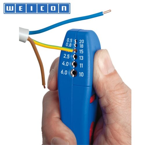 Инструмент за оголване на кабели Ф 4-28 мм / WEICON 50057328 / 1