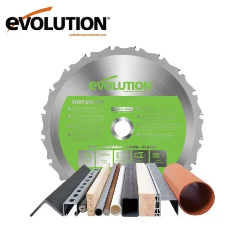 Комбиниран циркуляр потапящ/настолен - 210mm, EVOLUTION FURY6 / 067-0003 / 8