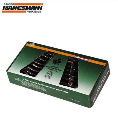 Комплект гаечни ключове, 8 части (6-22мм) / MANNESMANN 110-08 DIN / 4
