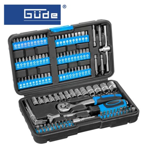 Комплект гедоре вложки и битове с тресчотка GSB 130 / GUDE 39001 / 1