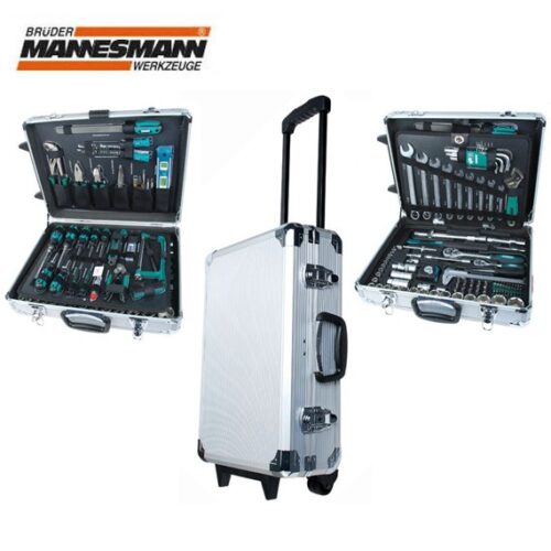 Комплект инструменти в алуминиев куфар 159 части / Mannesmann 29077 / 4