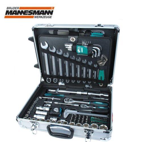Комплект инструменти в алуминиев куфар 159 части / Mannesmann 29077 / 5