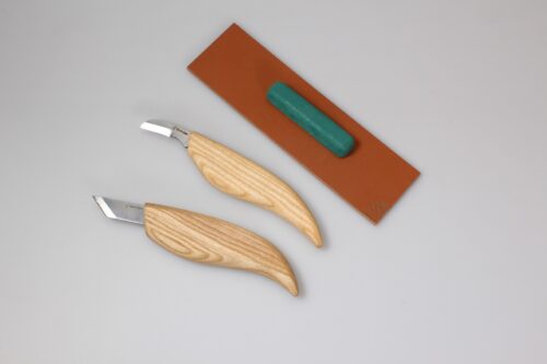 Комплект ножове за дърворезба 2 бр. / BeaverCraft S04 / 3