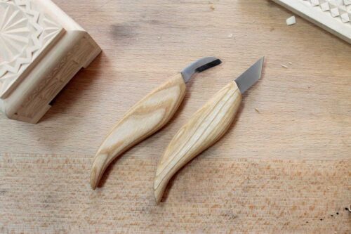 Комплект ножове за дърворезба 2 бр. / BeaverCraft S04 / 4