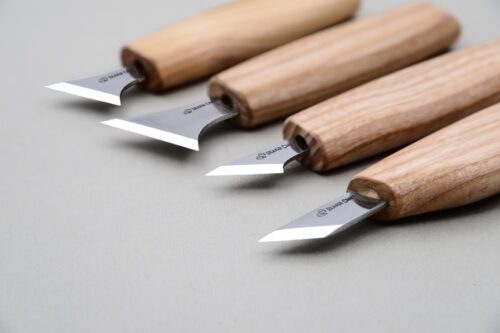 Комплект ножове за дърворезба 4 бр. / BeaverCraft S05 / 3