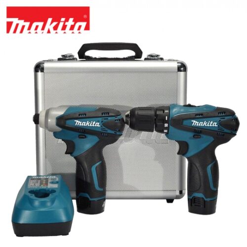 Комплект от 2 акумулаторни инструмента 10.8 V Li-Ion (2x1.3Ah Батерии) / MAKITA LCT204 / 3