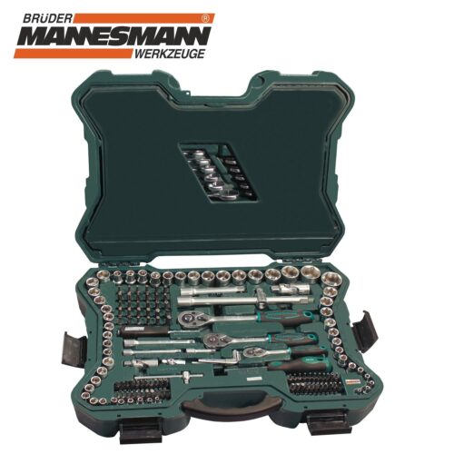 Гедоре комплект тресчотки с вложки и ключове- 215 части , с 10 години гаранция / Mannesmann 98430 / 7