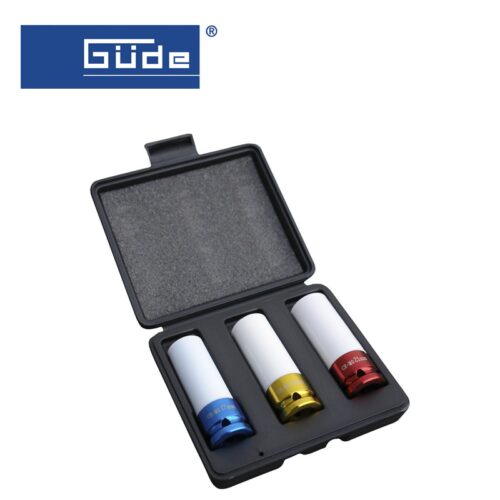 Комплект вложки за гайковерт, 3 части 1/2“ / GUDE 75131 / 1