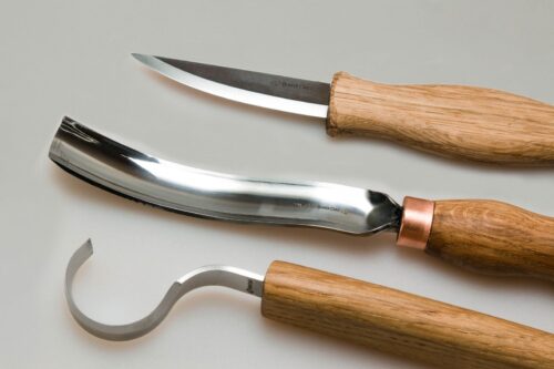 Комплект за дърворезба от 3 ножа / BeaverCraft S14 / 3