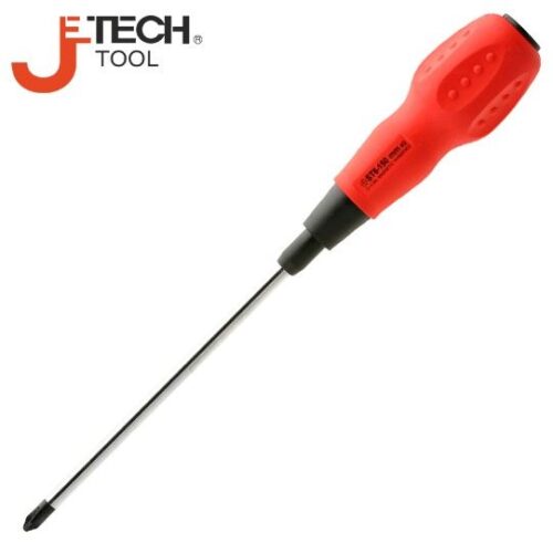 Кръстата отвертка Ph0 75mm дължина, с мека дръжка / JeTECH ST4-75#0 / 1