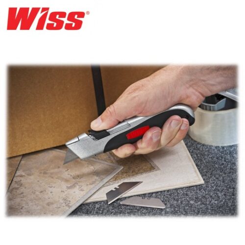 Листов нож с автоматично прибиране на острието за допълнителна безопасност / WISS WKAR1 / 4
