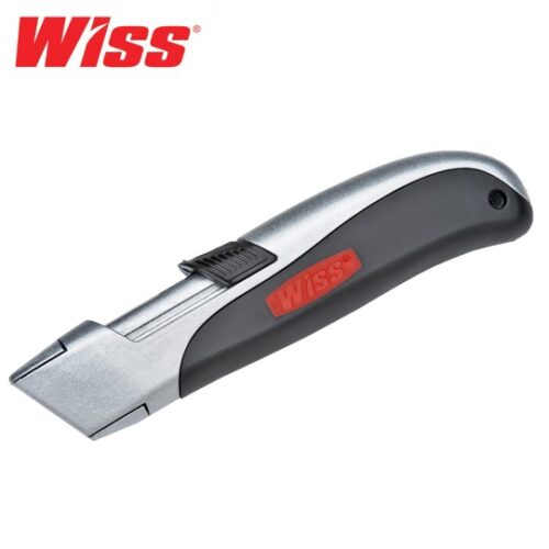 Листов нож с автоматично прибиране на острието за допълнителна безопасност / WISS WKAR1 / 1