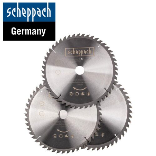Мултифункционални циркулярни дискове 255мм / Scheppach 7901200721 / 3 бр. 1