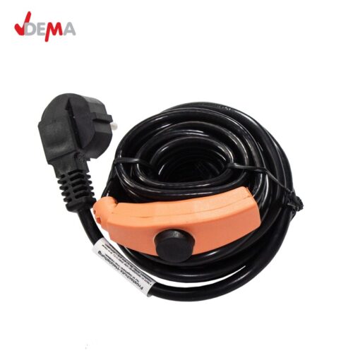 Нагревателен кабел, защитаващ от замръзване, снабден с термостат, 2 м / DEMA 27500 / 1