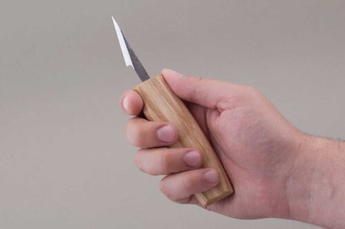 Нож резбарски за малки детайли 160/40мм / BeaverCraft C7 / 2