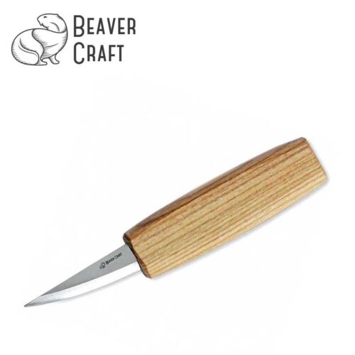 Нож за дърворезба с остър връх / BeaverCraft C13 / 1
