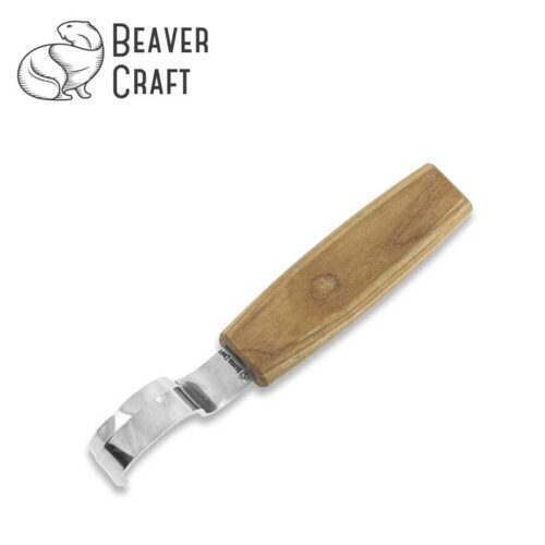 Нож за дърворезба тип лъжица / BeaverCraft SK2S / 3
