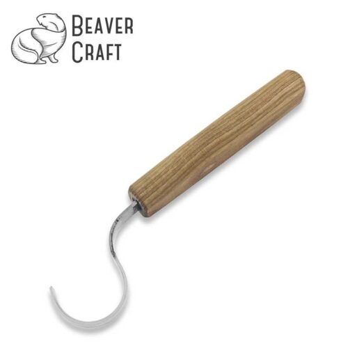 Нож за дърворезба тип лъжица / BeaverCraft SK2S / 1
