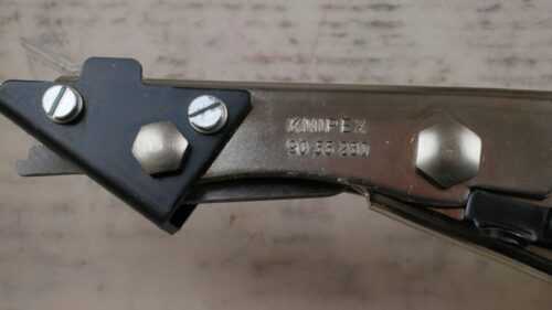 Ножица за ламарина, права до 1.2 мм / KNIPEX 90 55 280 / 7