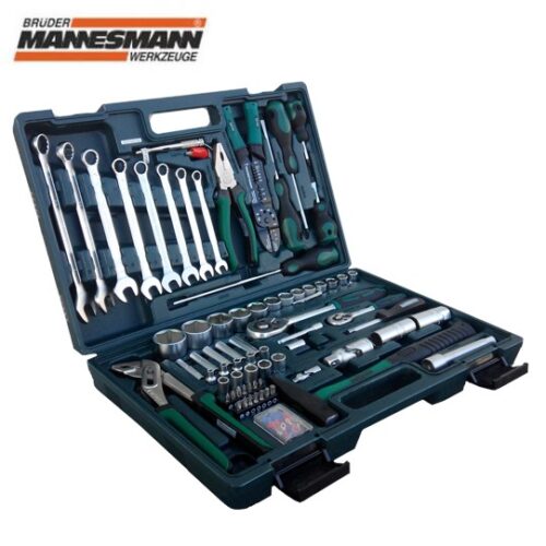Професионален комплект инструменти 99 елемента / Mannesmann 29099 / 1