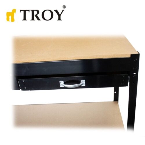Работна маса с 2 чекмеджета / Troy 90014 / 4