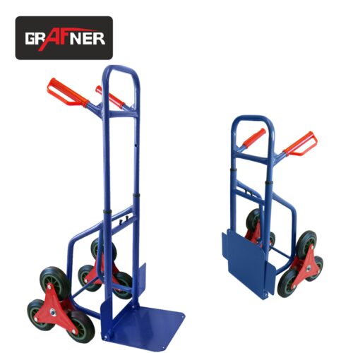 Ръчна Транспортна количка за стъпала HR2086R, макс. 200 кг / GRAFNER 10459 / 1