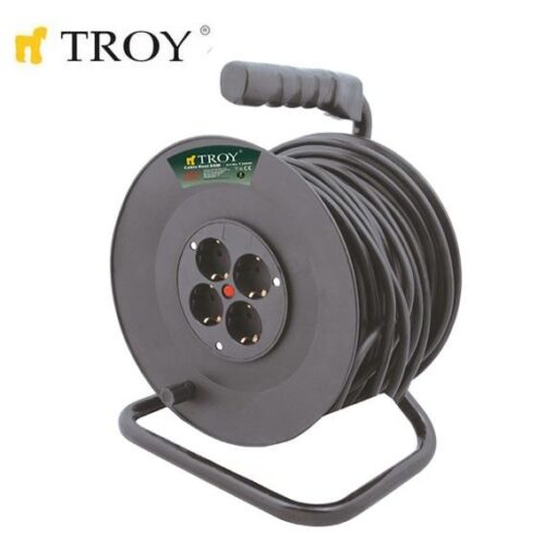 Разклонител с кабел 50 метра / Troy 24050 / 1