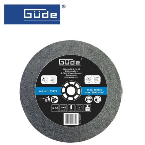 Резервен диск за шмиргел 250x32x32mm K 60 / GUDE 55339 / 1